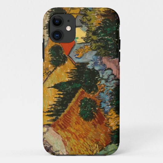 Vincent van Gogh | Landschaft mit Haus & Plowman Case-Mate iPhone Hülle (Rückseite)