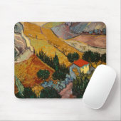 Vincent van Gogh | Landschaft mit Haus & Plowman Mousepad (Mit Mouse)