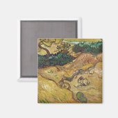 Vincent van Gogh - Landschaft mit Kaninchen Magnet (Vorderseite/Rückseite)