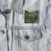 Vincent van Gogh - Landschaft mit Olivenbäumen Button (Beispiel)