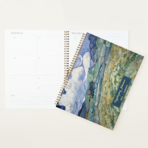 Vincent Van Gogh Landschaft Vintage Kunst Mit Mono Planer