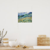 Vincent Van Gogh - Landschaft von Saint-Remy Poster (Küche)