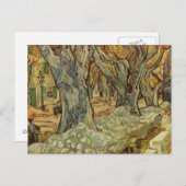 Vincent Van Gogh - Landschaftsbäume Postkarte (Vorne/Hinten)