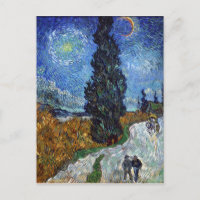 Vincent Van Gogh Landstraße in der Provence