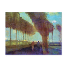 Vincent Van Gogh - Landstraße mit zwei Zahlen