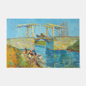 Vincent van Gogh - Langlois Bridge bei Arles #1 Fußmatte (Vorderseite)