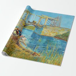 Vincent van Gogh - Langlois Bridge bei Arles #1 Geschenkpapier