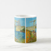Vincent van Gogh - Langlois Bridge bei Arles #1 Kaffeetasse (Mittel)