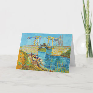 Vincent van Gogh - Langlois Bridge bei Arles #1 Karte