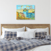 Vincent van Gogh - Langlois Bridge bei Arles #1 Leinwanddruck (Insitu (Schlafzimmer))