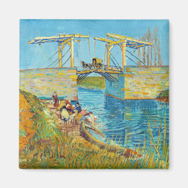 Vincent van Gogh - Langlois Bridge bei Arles #1 Magnet