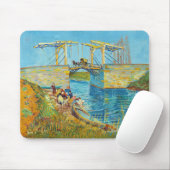 Vincent van Gogh - Langlois Bridge bei Arles #1 Mousepad (Mit Mouse)