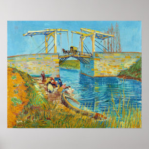 Vincent van Gogh - Langlois Bridge bei Arles #1 Poster