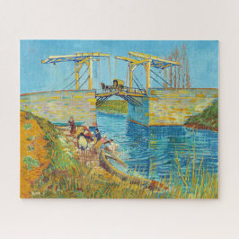 Vincent van Gogh - Langlois Bridge bei Arles #1 Puzzle