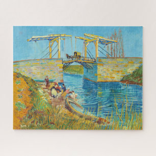 Vincent van Gogh - Langlois Bridge bei Arles #1 Puzzle