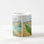 Vincent van Gogh - Langlois Bridge bei Arles #2 Kaffeetasse (Mittel)