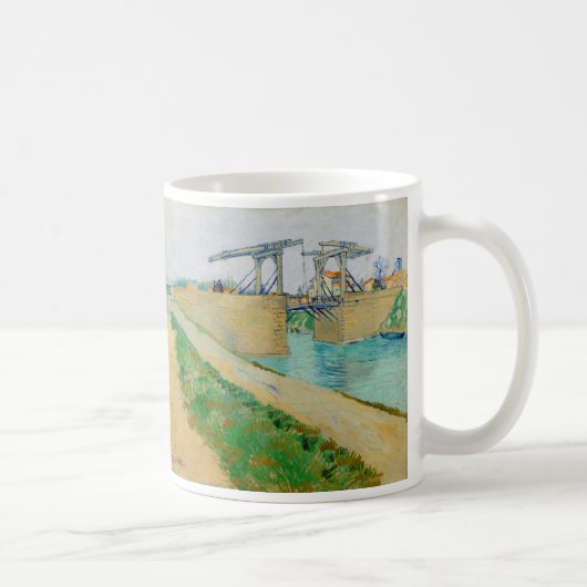 Vincent van Gogh - Langlois Bridge bei Arles #2 Kaffeetasse (Rechts)