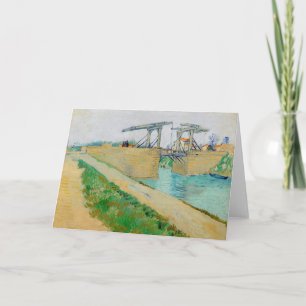 Vincent van Gogh - Langlois Bridge bei Arles #2 Karte