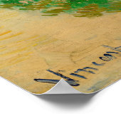 Vincent van Gogh - Langlois Bridge bei Arles #2 Poster (Ecke)