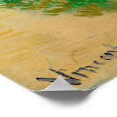 Vincent van Gogh - Langlois Bridge bei Arles #2 Poster (Ecke)