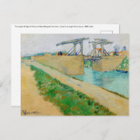 Vincent van Gogh - Langlois Bridge bei Arles #2