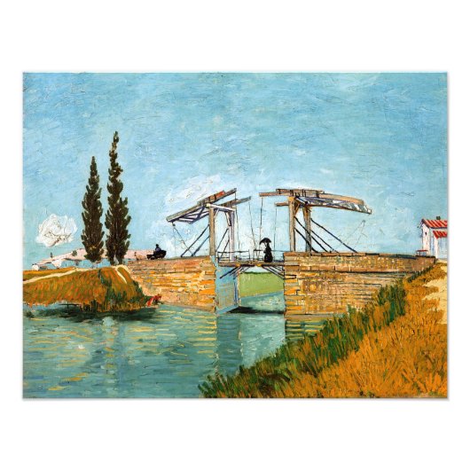 Vincent van Gogh - Langlois Bridge bei Arles #3 Fotodruck (Vorne)