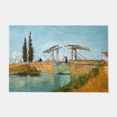 Vincent van Gogh - Langlois Bridge bei Arles #3 Fußmatte (Vorderseite)