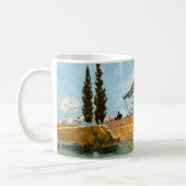 Vincent van Gogh - Langlois Bridge bei Arles #3 Kaffeetasse (Links)