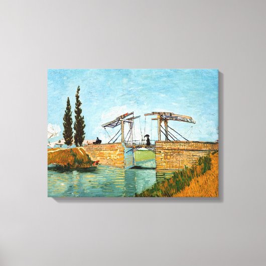 Vincent van Gogh - Langlois Bridge bei Arles #3 Leinwanddruck (Vorderseite)