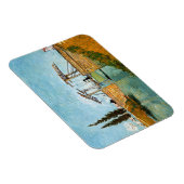 Vincent van Gogh - Langlois Bridge bei Arles #3 Magnet (Rechte Seite)