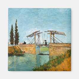 Vincent van Gogh - Langlois Bridge bei Arles #3 Magnet