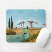 Vincent van Gogh - Langlois Bridge bei Arles #3 Mousepad (Mit Mouse)