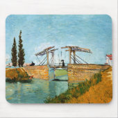 Vincent van Gogh - Langlois Bridge bei Arles #3 Mousepad (Vorne)