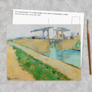 Vincent van Gogh - Langlois-Brücke in Arles #2 Postkarte