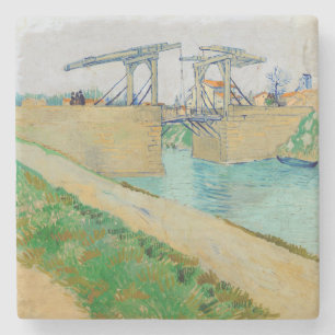 Vincent van Gogh - Langlois-Brücke in Arles #2 Steinuntersetzer