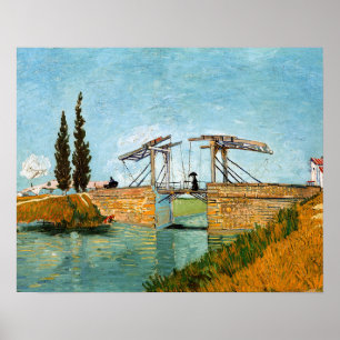 Vincent van Gogh - Langlois-Brücke in Arles #3 Poster
