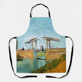 Vincent van Gogh - Langlois-Brücke in Arles #3 Schürze (Vorderseite)