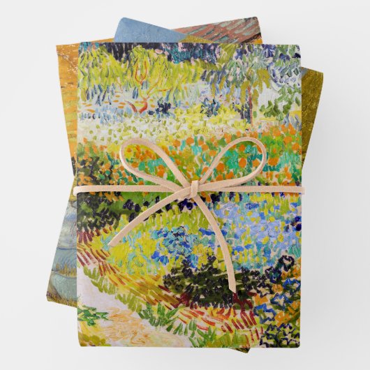 Vincent Van Gogh - Lanscapes Selection Geschenkpapier Set (Beispiel)