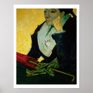 Vincent van Gogh   L'Arlesienne, Detail, 1888 Poster