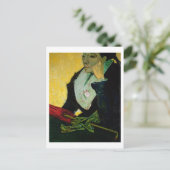 Vincent van Gogh | L'Arlesienne, Detail, 1888 Postkarte (Stehend Vorderseite)