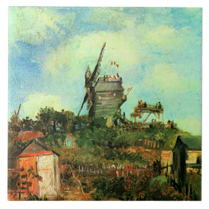 Vincent van Gogh, Le Moulin de la Galette 3, Fliese