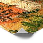 Vincent van Gogh, Le Moulin de la Galette 3, Poster (Ecke)