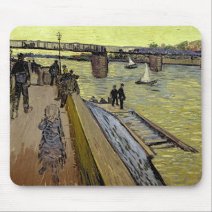 Vincent van Gogh Le Pont de Trinquetaille Arles Mousepad