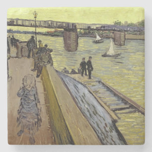 Vincent van Gogh Le Pont de Trinquetaille Arles Steinuntersetzer