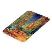 Vincent van Gogh - Les Alyscamps Magnet (Linke Seite)