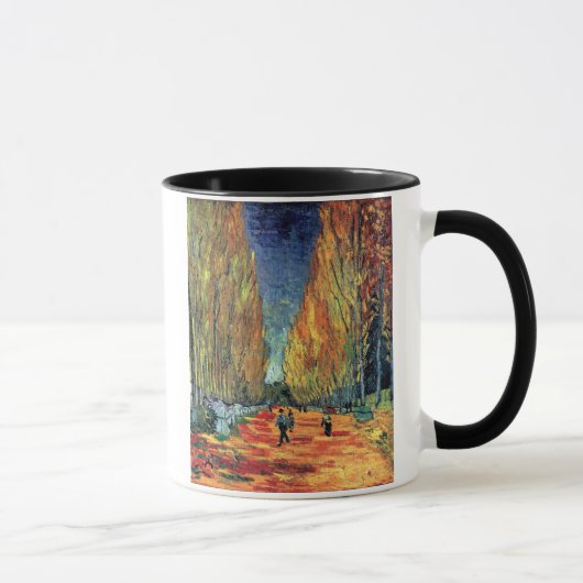 Vincent Van Gogh - Les Alyscamps Tasse (Rechts)