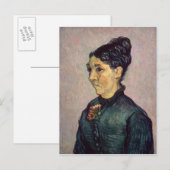 Vincent van Gogh | Madame Jeanne Lafuye Trabuc Postkarte (Vorne/Hinten)