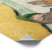 Vincent van Gogh | Madame Roulin und ihr Baby Poster (Ecke)