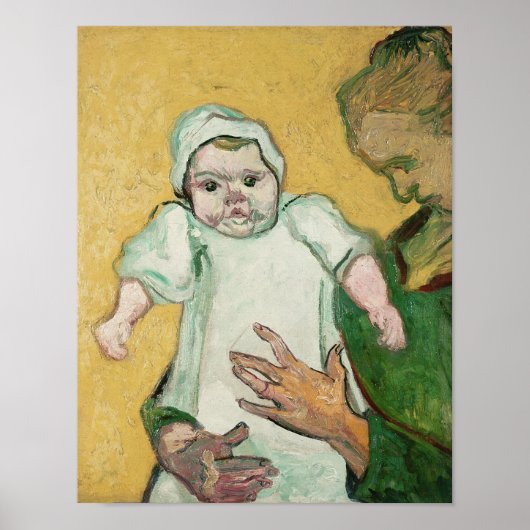 Vincent van Gogh | Madame Roulin und ihr Baby Poster (Vorne)