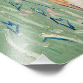 Vincent van Gogh - Mädchen in Weiß Fotodruck (Ecke)